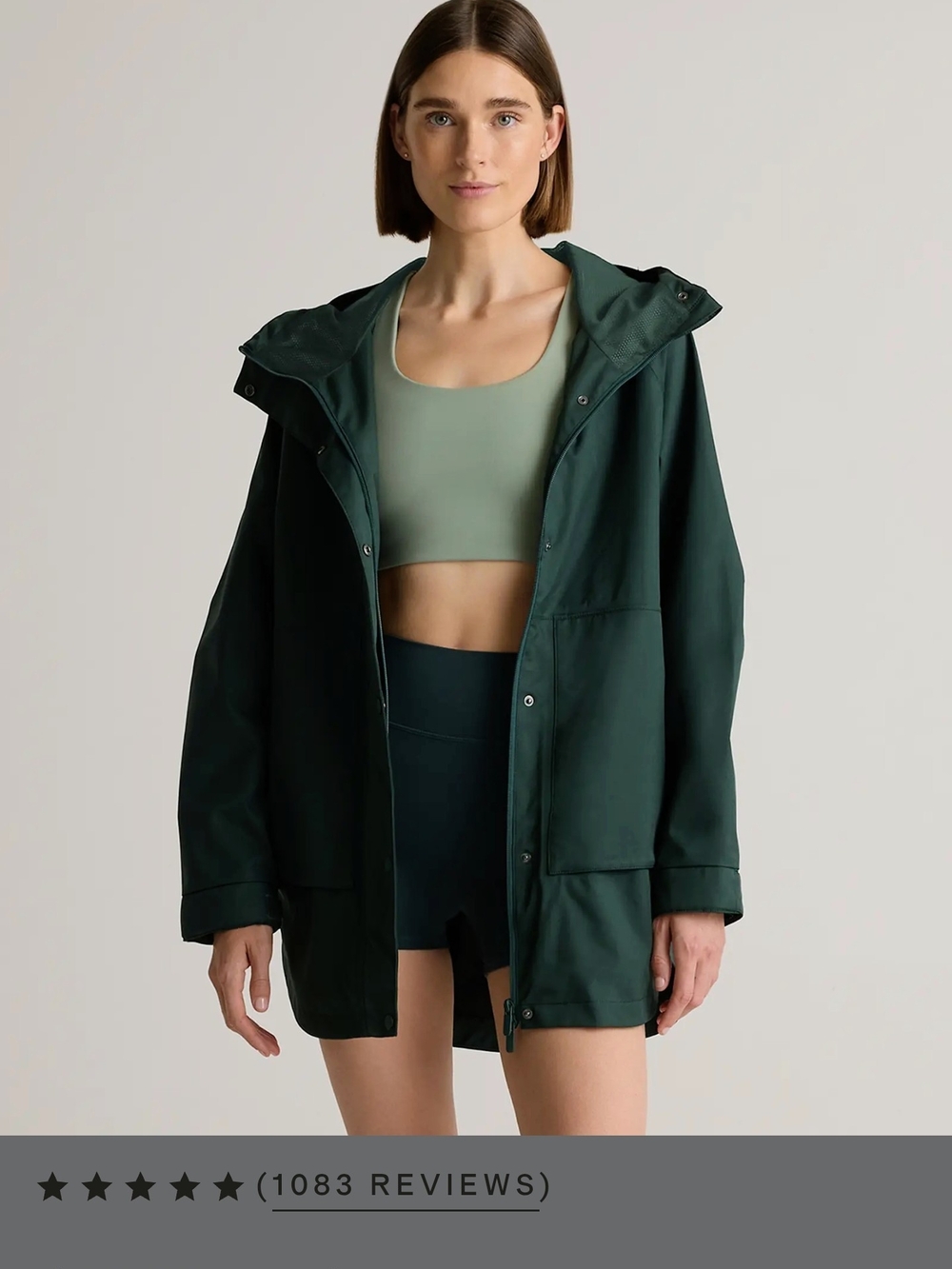 Weather Proof Oversized Rain Jacket